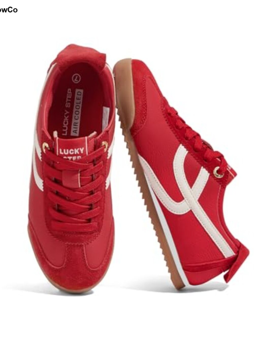 Women's Retro Fashion Sneakers Lightweight Walking Tennis Shoes Slip-Resistant